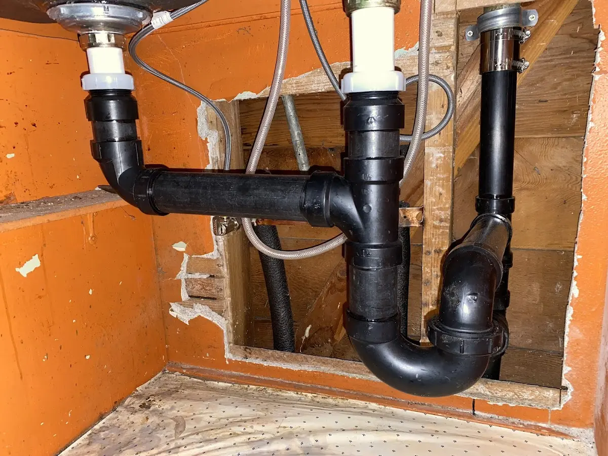 Professional Repiping Services equipment and tools on the job in Wheaton